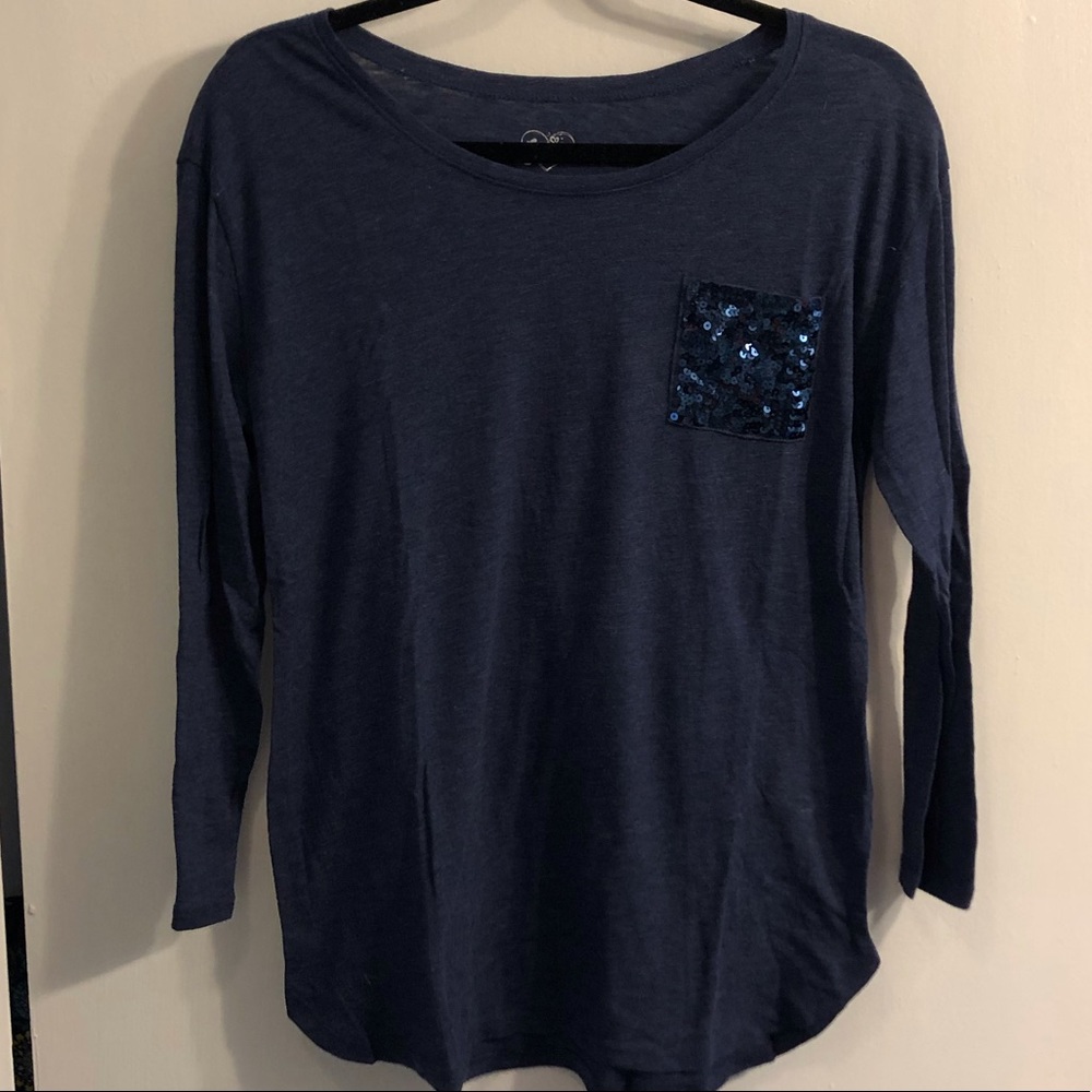 Sequin Pocket Shirt